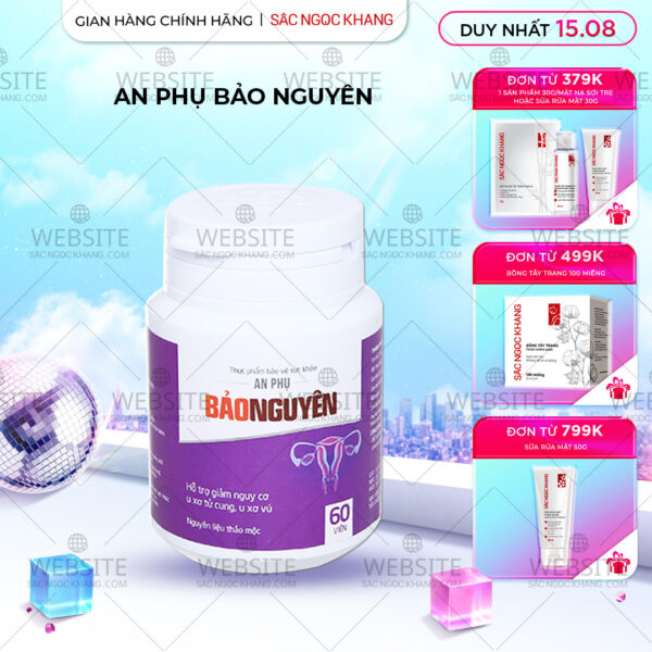 VIÊN UỐNG AN PHỤ BẢO NGUYÊN (hộp 60 viên)