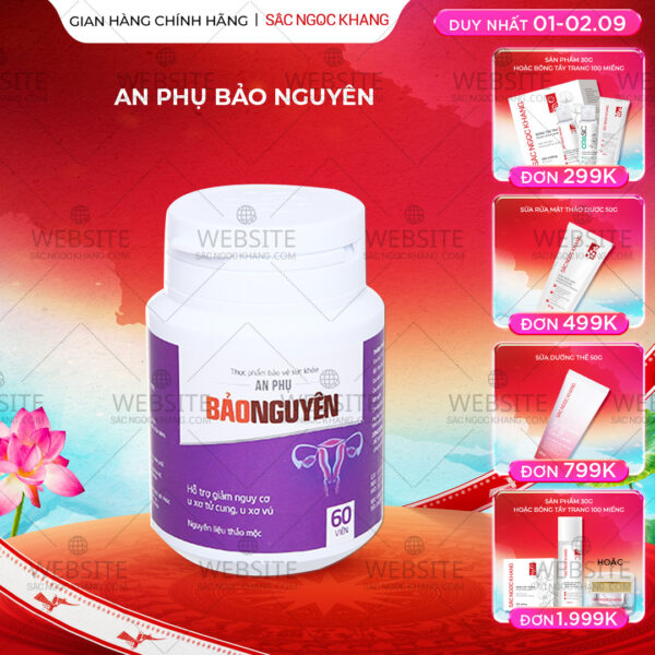 VIÊN UỐNG AN PHỤ BẢO NGUYÊN (hộp 60 viên)