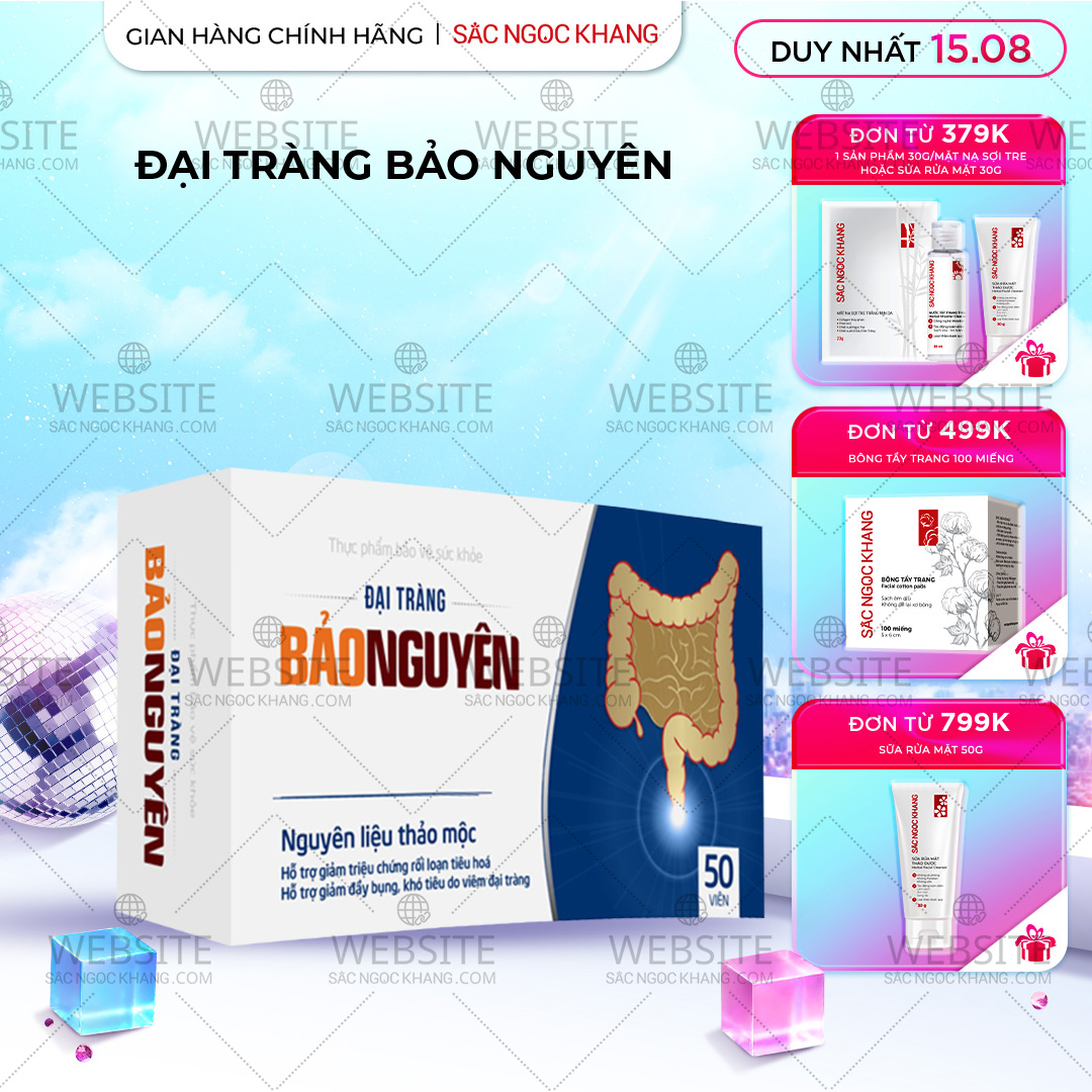 1729597724741176280 Viên uống Đại Tràng Bảo Nguyên (Hộp 50 viên) - Ảnh 1