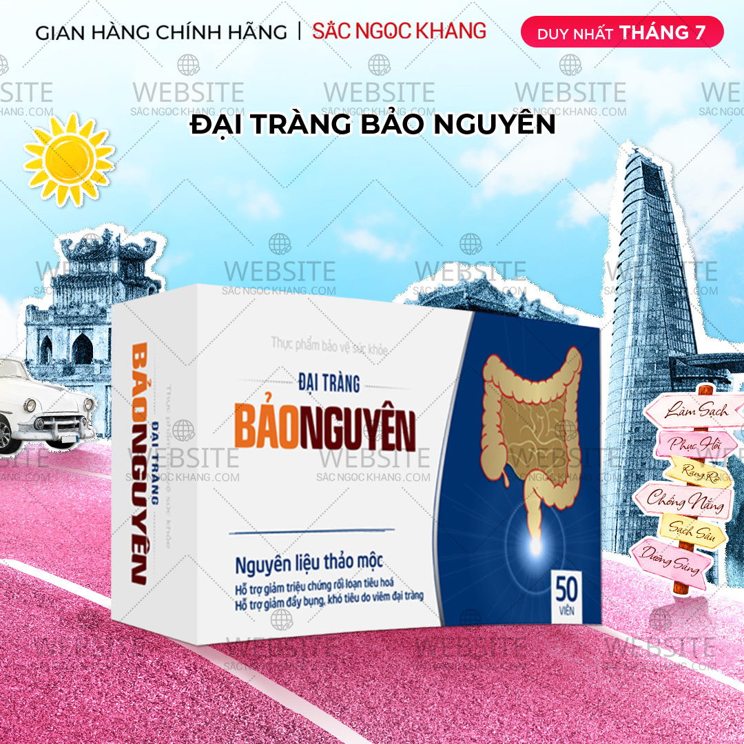 1729597724741176280 Viên uống Đại Tràng Bảo Nguyên (Hộp 50 viên) - Ảnh 1
