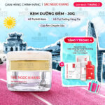 Kem Dưỡng Da Ban Đêm Sắc Ngọc Khang 30g - Dưỡng ẩm, mờ nám sạm, tàn nhang