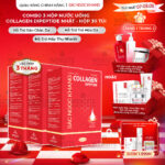 Combo 3 Hộp Nước Uống Collagen Dipeptide Mờ Nếp Nhăn - Dưỡng Ẩm Mịn Sắc Ngọc Khang