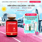 Viên Uống Collagen Dipeptide Hỗ Trợ Mờ Nếp Nhăn, Dưỡng Da Ẩm Mịn Sắc Ngọc Khang 120 viên