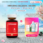 Viên Uống Collagen Dipeptide Hỗ Trợ Mờ Nếp Nhăn, Dưỡng Da Ẩm Mịn Sắc Ngọc Khang 120 viên