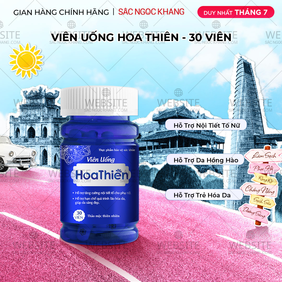 1729622002721065944 Viên Uống Cân Bằng Nội Tiết Hoa Thiên 30 viên - Ảnh 1