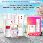 Combo 7 Sản Phẩm Chăm Sóc Da Toàn Diện Chuyên Sâu Sắc Ngọc Khang (Nước Tẩy Trang Thảo Dược, Sữa Rửa Mặt Thảo Dược, Nước Hoa Hồng Thảo Dược, Serum Siêu Dưỡng Trắng Vitamin C, Kem Dưỡng Da 5 In 1, Kem Dưỡng Ban Đêm, Kem Chống Nắng)