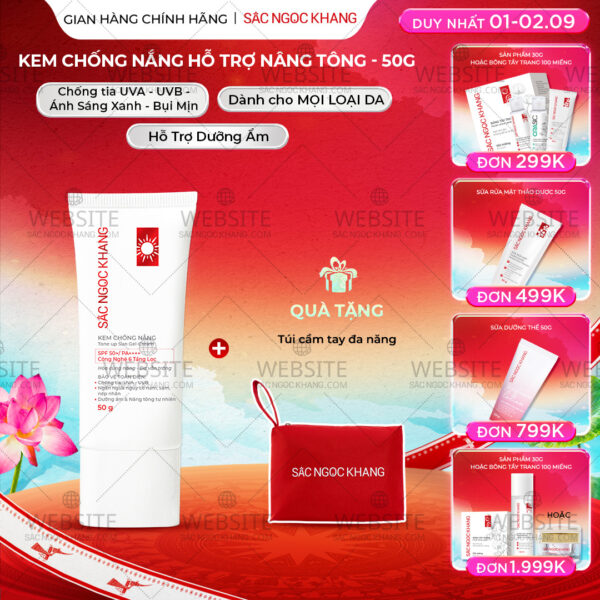 Kem Chống Nắng Sắc Ngọc Khang 50g