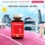 Viên Uống Collagen Dipeptide Mờ Nếp Nhăn - Dưỡng Ẩm Mịn Da Sắc Ngọc Khang hộp 60 viên
