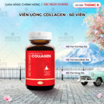 Viên Uống Collagen Dipeptide Mờ Nếp Nhăn - Dưỡng Ẩm Mịn Da Sắc Ngọc Khang hộp 60 viên