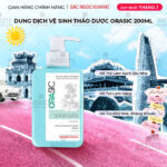 Dung Dịch Vệ Sinh Thảo Dược Orasic Dưỡng Hồng Sắc Ngọc Khang (Herbal Intimate Wash) 200ml