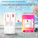 Combo 02 Kem Chống Nắng "Sa Mạc" Nâng Tông Sắc Ngọc Khang 50g