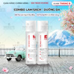 Combo Nước hoa hồng thảo dược Sắc Ngọc Khang 145ml + Nước tẩy trang thảo dược Sắc Ngọc Khang 145ml