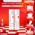 Combo Nước hoa hồng thảo dược Sắc Ngọc Khang 145ml + Nước tẩy trang thảo dược Sắc Ngọc Khang 145ml