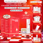 Combo 2 Nước Uống Collagen Dipeptide Mờ Nếp Nhăn - Dưỡng Ẩm Mịn Sắc Ngọc Khang- Liệu trình 2 tháng