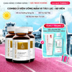 Combo 3 Hộp Viên Uống Vi Tảo Lục Sắc Ngọc Khang Đào Thải Nám 60 viên/hộp