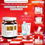 Combo 3 Hộp Viên Uống Vi Tảo Lục Sắc Ngọc Khang Đào Thải Nám 60 viên/hộp