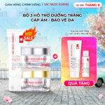 Combo Kem Mờ Nám, Nâng Tông, Bảo Vệ Da Sắc Ngọc Khang (Kem Ngày 30g + Kem Đêm 30g + Kem Chống Nắng SA MẠC)