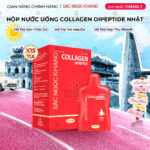Nước Uống Collagen Dipeptide Mờ Nếp Nhăn - Dưỡng Ẩm Mịn Da Sắc Ngọc Khang (Hộp 15 túi x 20 ml)