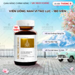 Viên Uống Vi Tảo Lục Sắc Ngọc Khang Mờ Nám, Đẹp Da, Hạn Chế Lão Hóa 180v