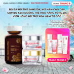 Combo Mờ Nám Dưỡng Trắng Cao Cấp Sắc Ngọc Khang: Viên Uống Sắc Ngọc Khang ++, Kem Dưỡng Da Ban Đêm, Kem Dưỡng Da Ban Ngày