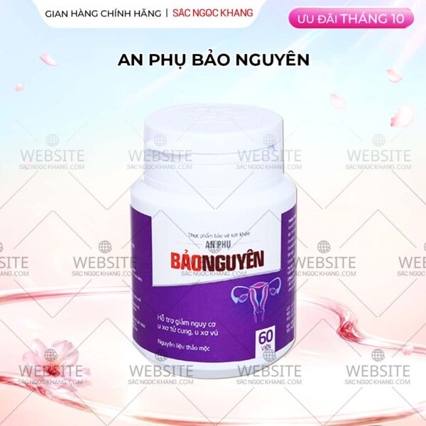 VIÊN UỐNG AN PHỤ BẢO NGUYÊN (hộp 60 viên)